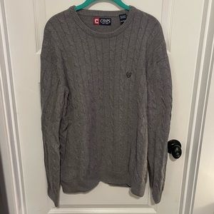 chaps cable knit sweater